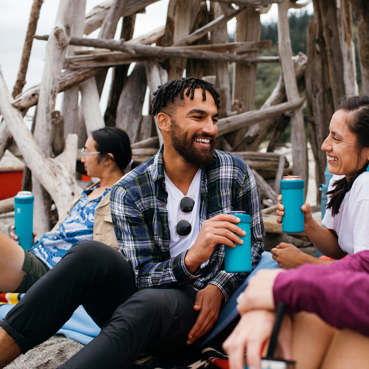 Hydro Flask Ly Giữ Lạnh Cắm Trại Slim Cooler Cup 12 OZ