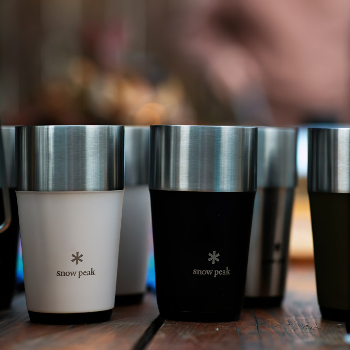 Ly Giữ Nhiệt Cắm Trại Du Lịch Văn Phòng Snowpeak Shimo Tumbler 470