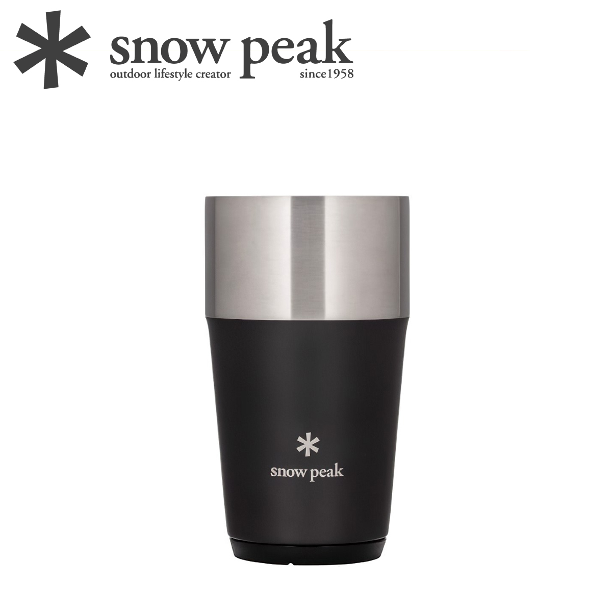 Ly Giữ Nhiệt Cắm Trại Du Lịch Văn Phòng Snowpeak Shimo Tumbler 470