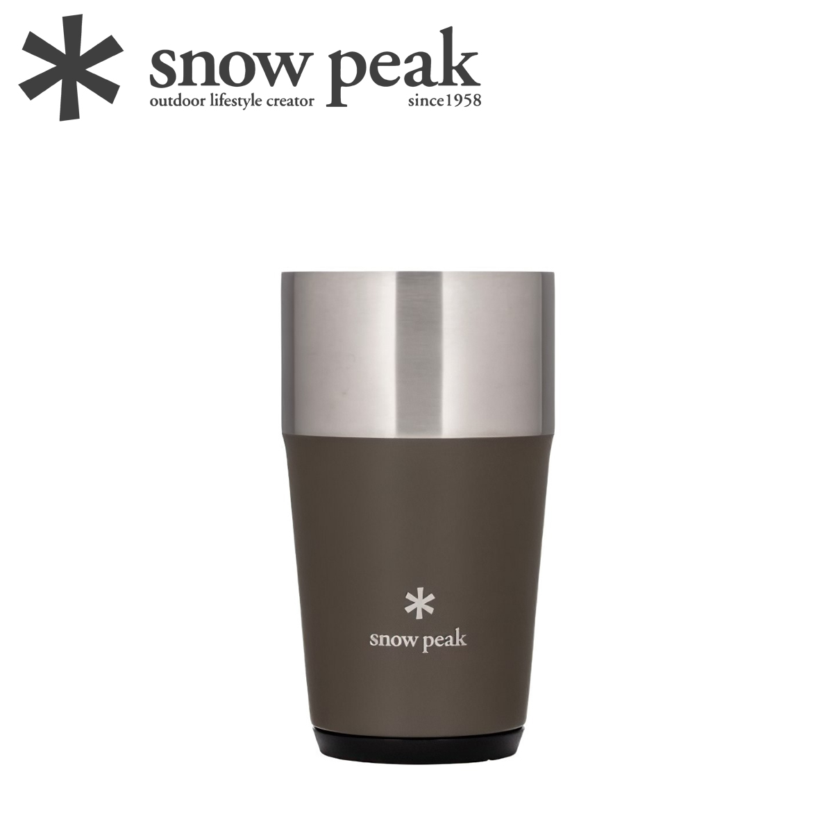 Ly Giữ Nhiệt Cắm Trại Du Lịch Văn Phòng Snowpeak Shimo Tumbler 470