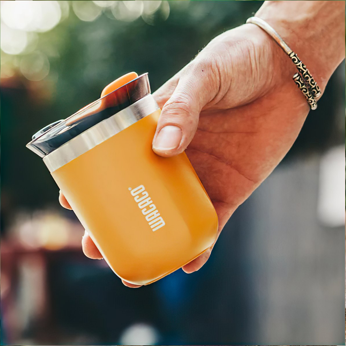 Ly Giữ Nhiệt Cắm Trại Du Lịch Wacaco Octaroma 180ml