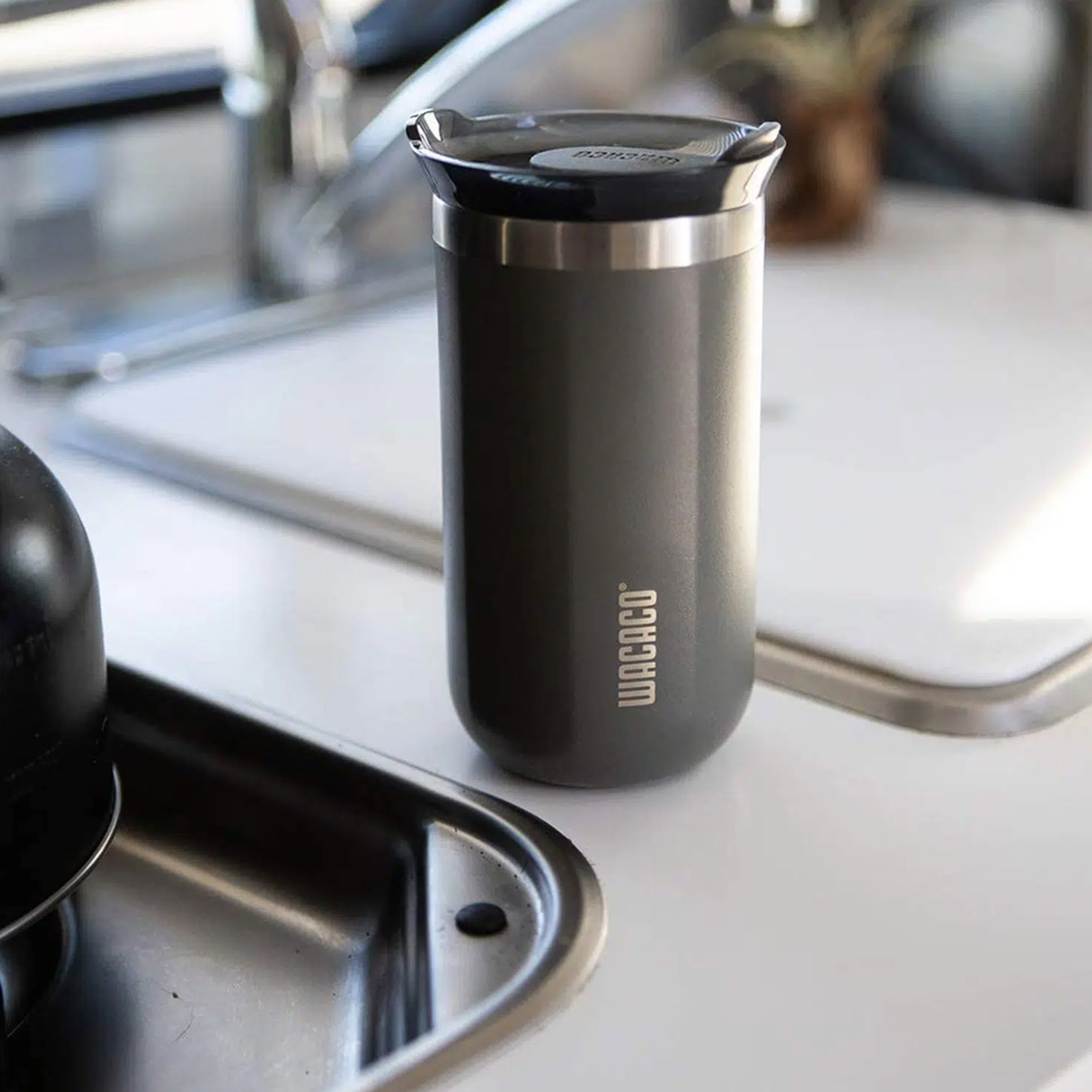 Ly Giữ Nhiệt Cắm Trại Du Lịch Wacaco Octaroma 300ml