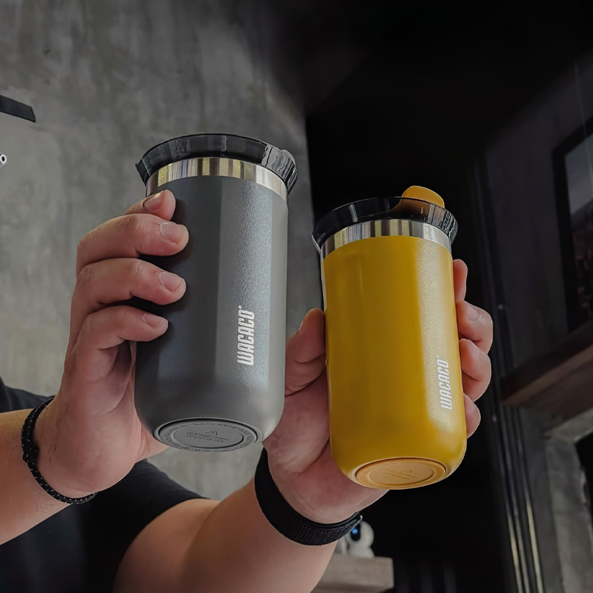 Ly Giữ Nhiệt Cắm Trại Du Lịch Wacaco Octaroma 300ml