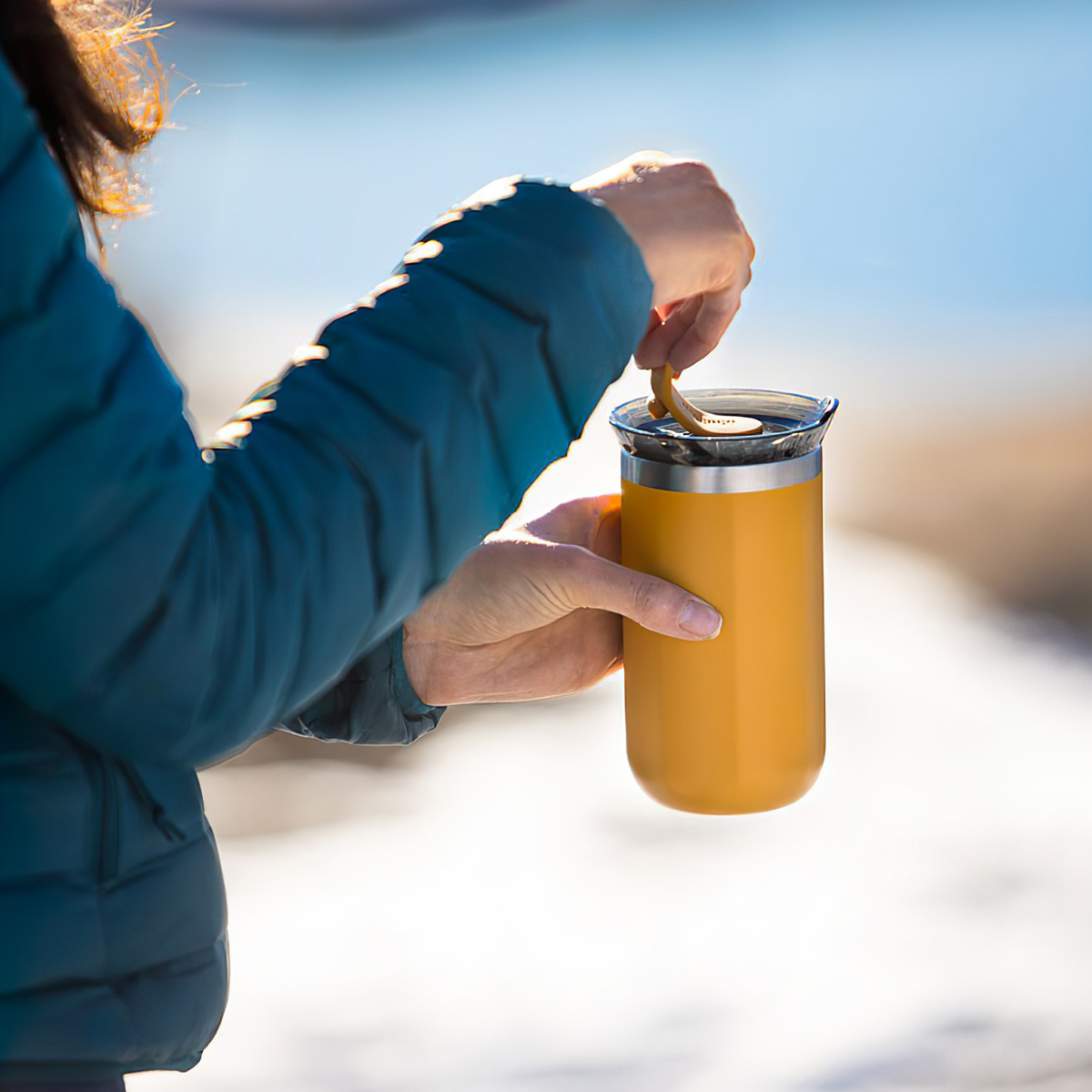 Ly Giữ Nhiệt Cắm Trại Du Lịch Wacaco Octaroma 300ml