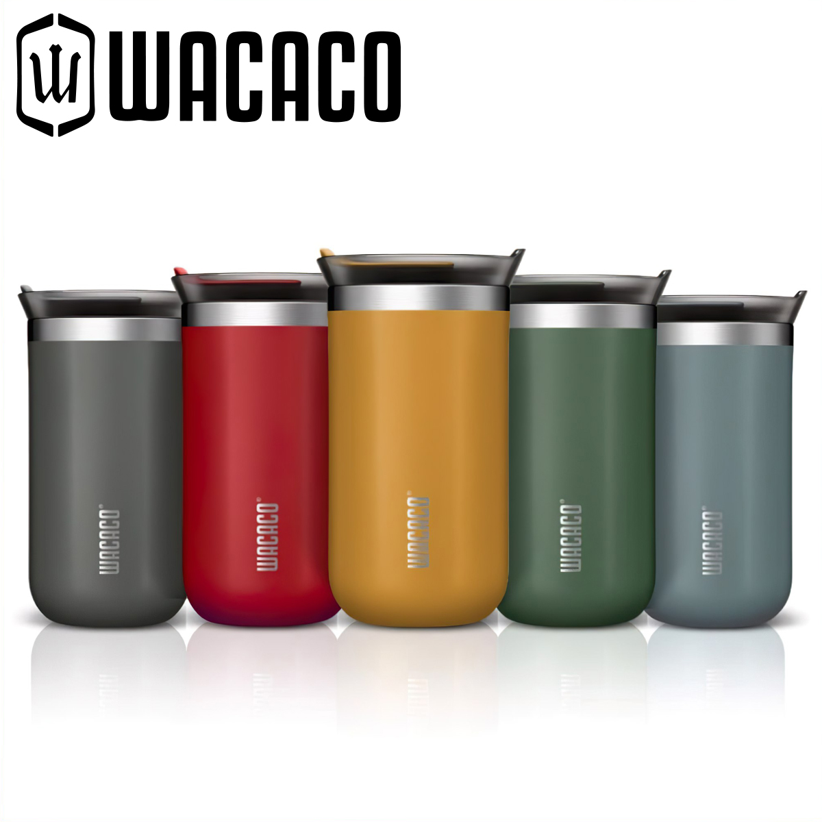 Ly Giữ Nhiệt Cắm Trại Du Lịch Wacaco Octaroma 300ml