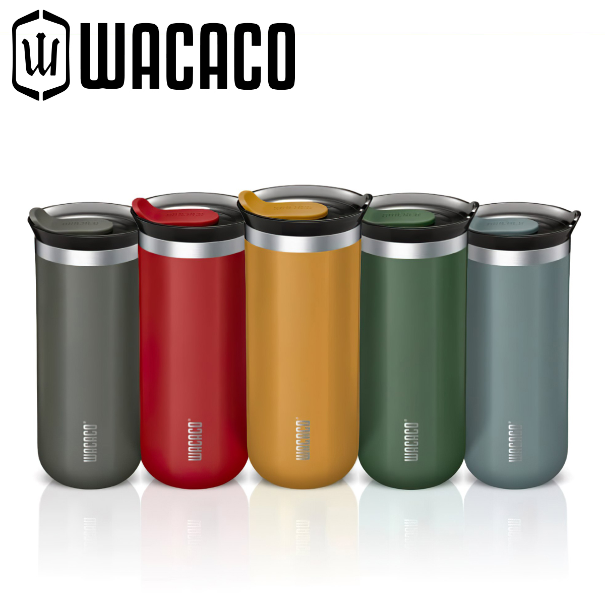 Ly Giữ Nhiệt Cắm Trại Du Lịch Wacaco Octaroma 435ml