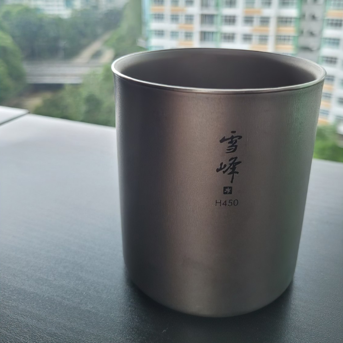 Ly Titanium 2 Lớp Giữ Nhiệt Snowpeak Ti-Double H200 - H450 Stacking Mug 200ml – 450ml