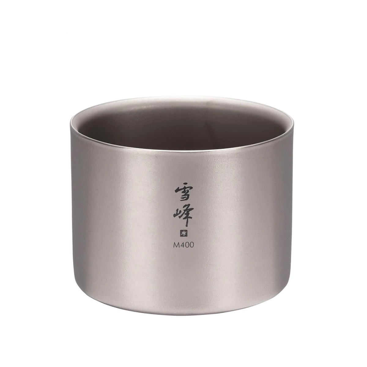 Snowpeak Ly Titanium 2 Lớp Giữ Nhiệt Ti-Double M200 – M400 Stacking Mug 200ml – 400ml