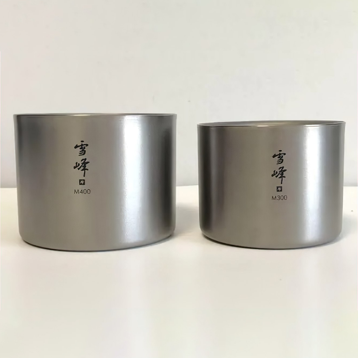 Snowpeak Ly Titanium 2 Lớp Giữ Nhiệt Ti-Double M200 – M400 Stacking Mug 200ml – 400ml