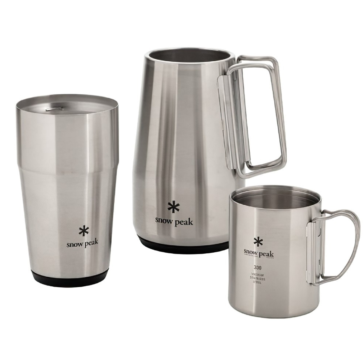 Snowpeak Ly Thép Không Gỉ Cách Nhiệt 2 Lớp Cắm Trại Du Lịch Shimo Stein 700Ml