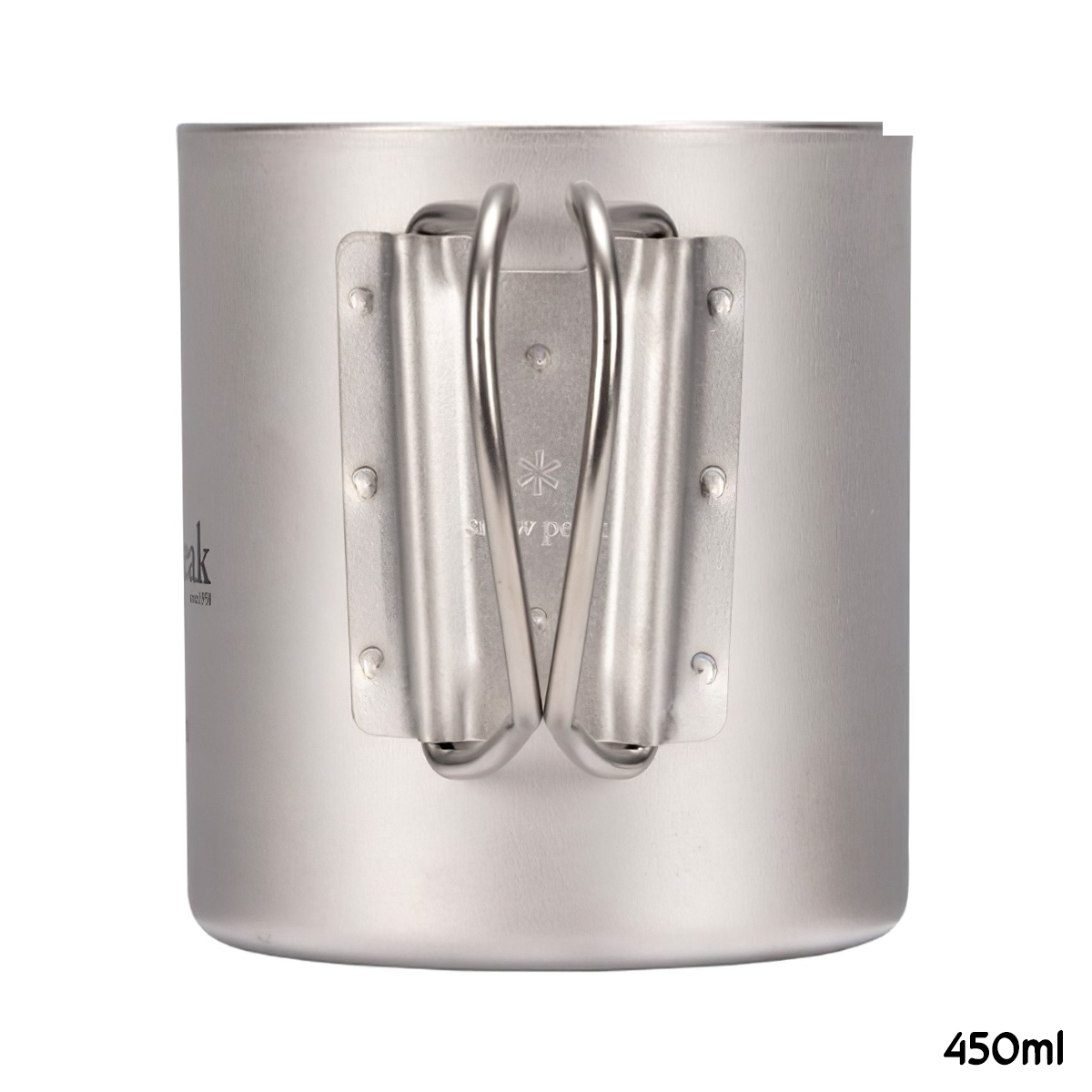 Snowpeak Ly Thép Không Gỉ Cách Nhiệt 2 Lớp Giữ Nhiệt Tốt Cắm Trại Du Lịch Ti-Double 200 – 450ml Mug