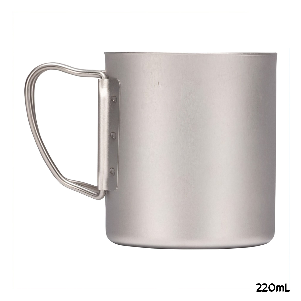 Snowpeak Ly Thép Không Gỉ Cách Nhiệt 2 Lớp Giữ Nhiệt Tốt Cắm Trại Du Lịch Ti-Double 200 – 450ml Mug