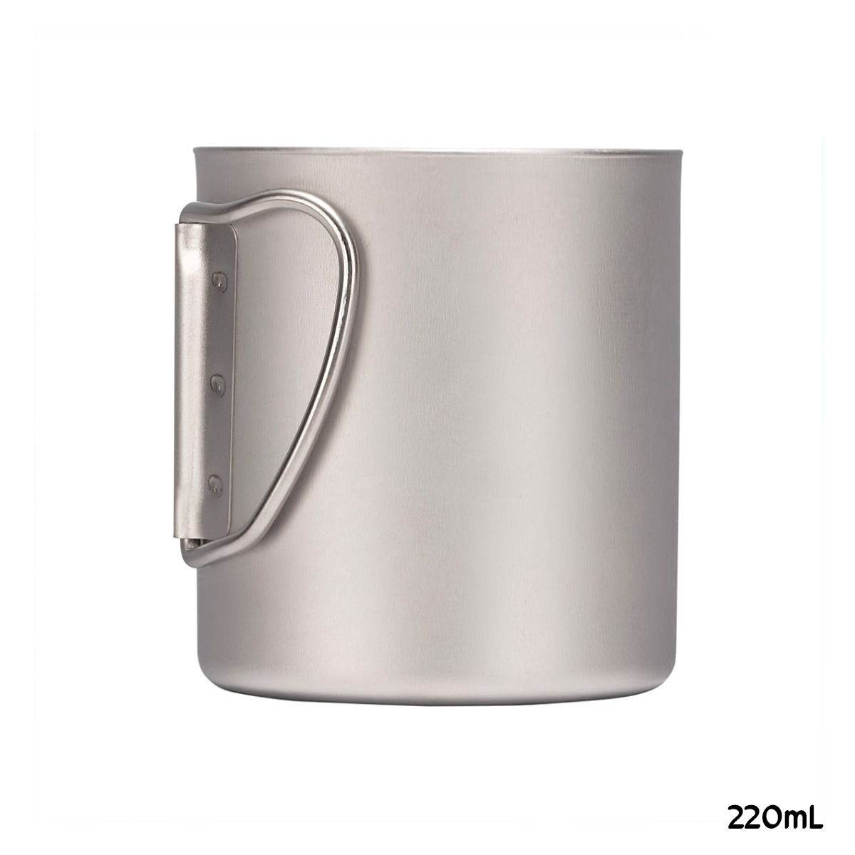 Snowpeak Ly Thép Không Gỉ Cách Nhiệt 2 Lớp Giữ Nhiệt Tốt Cắm Trại Du Lịch Ti-Double 200 – 450ml Mug