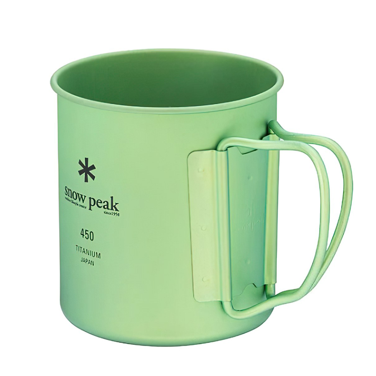 Snowpeak Ly Titan Siêu Bền Và Siêu Nhẹ Cắm Trại Du Lịch Ti-Single 450Ml Anodized Cup
