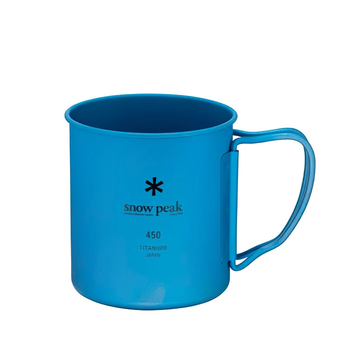 Snowpeak Ly Titan Siêu Bền Và Siêu Nhẹ Cắm Trại Du Lịch Ti-Single 450Ml Anodized Cup