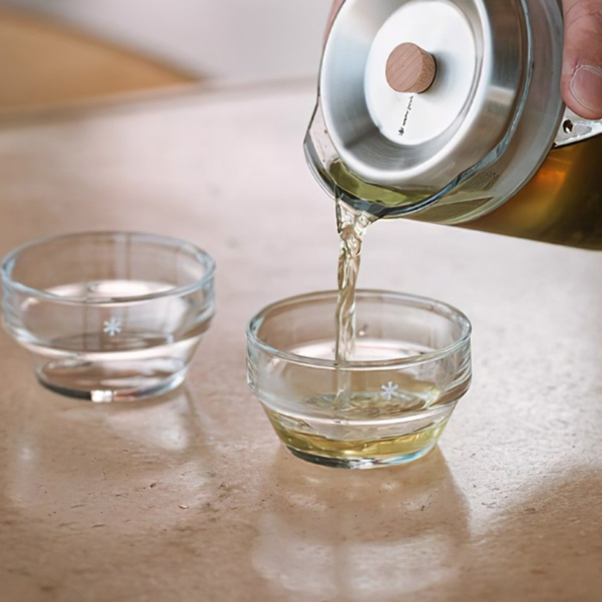 Snowpeak Ly Trà Cắm Trại Du Lịch Sayo Clear Teacup (Set Of 2)