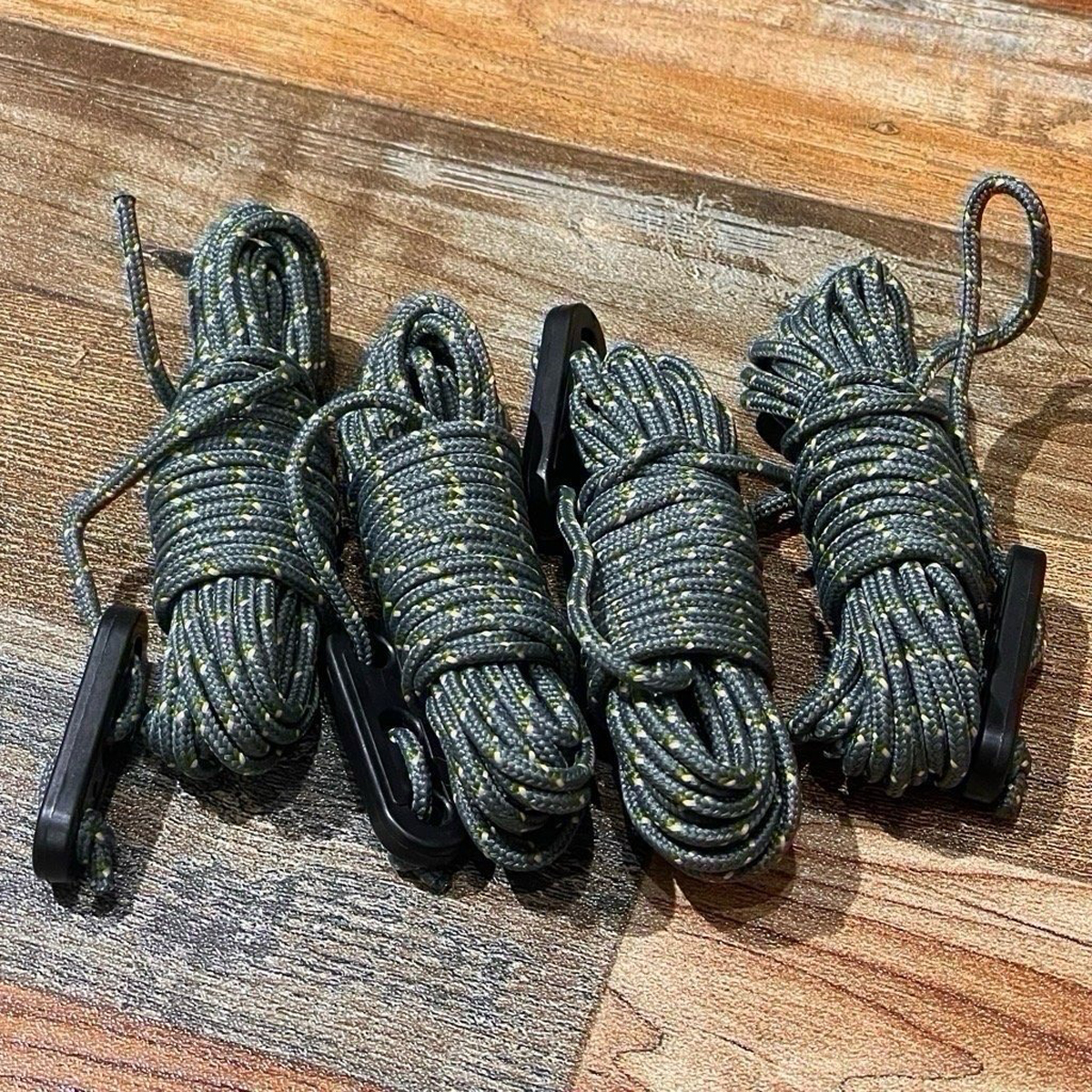 Madfox Bộ 4 Dây Cắm Trại Guyline 4M