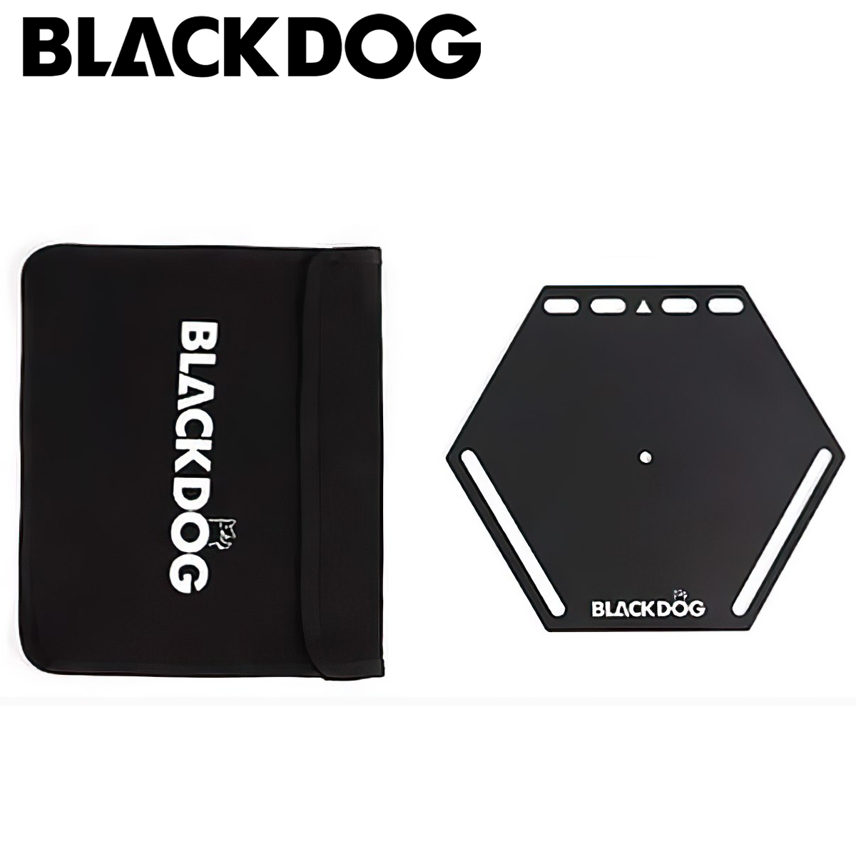 Mâm Lục Giác Bằng Nhôm Cắm Trại Blackdog Camping Lamp Stand Hex Tray BD-DP001