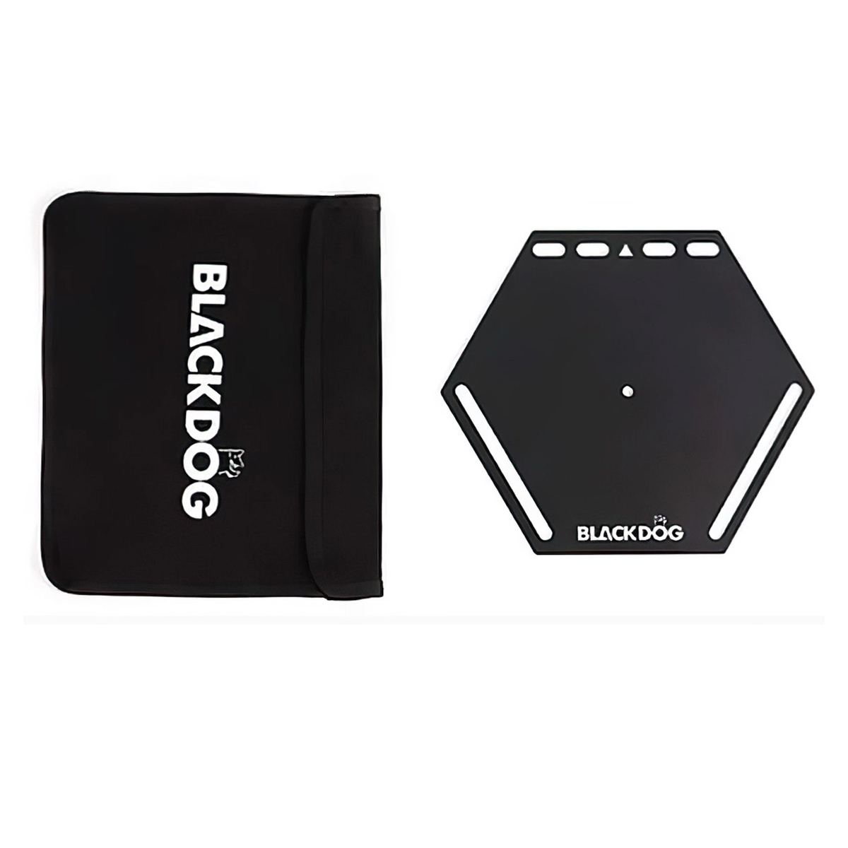 Mâm Lục Giác Bằng Nhôm Cắm Trại Blackdog Camping Lamp Stand Hex Tray BD-DP001