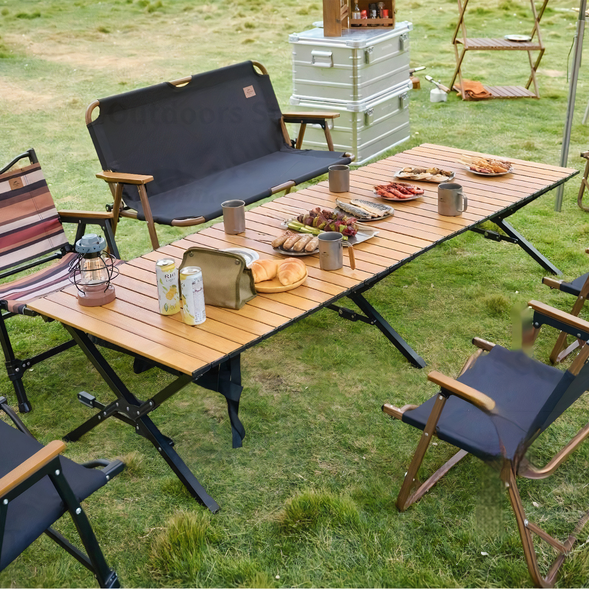 NatureHike CNH22JU036 Mặt bàn nhôm cho giường gấp dã ngoại XJC03