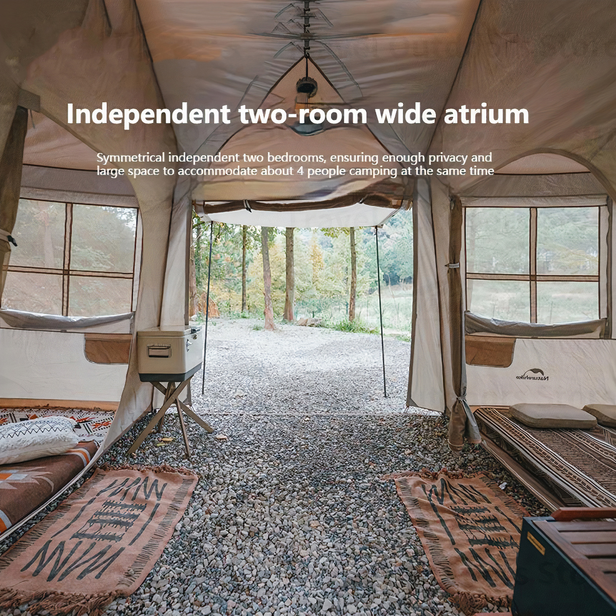 Naturehike Lều Cắm Trại 3 Gian Glamping – Village 17