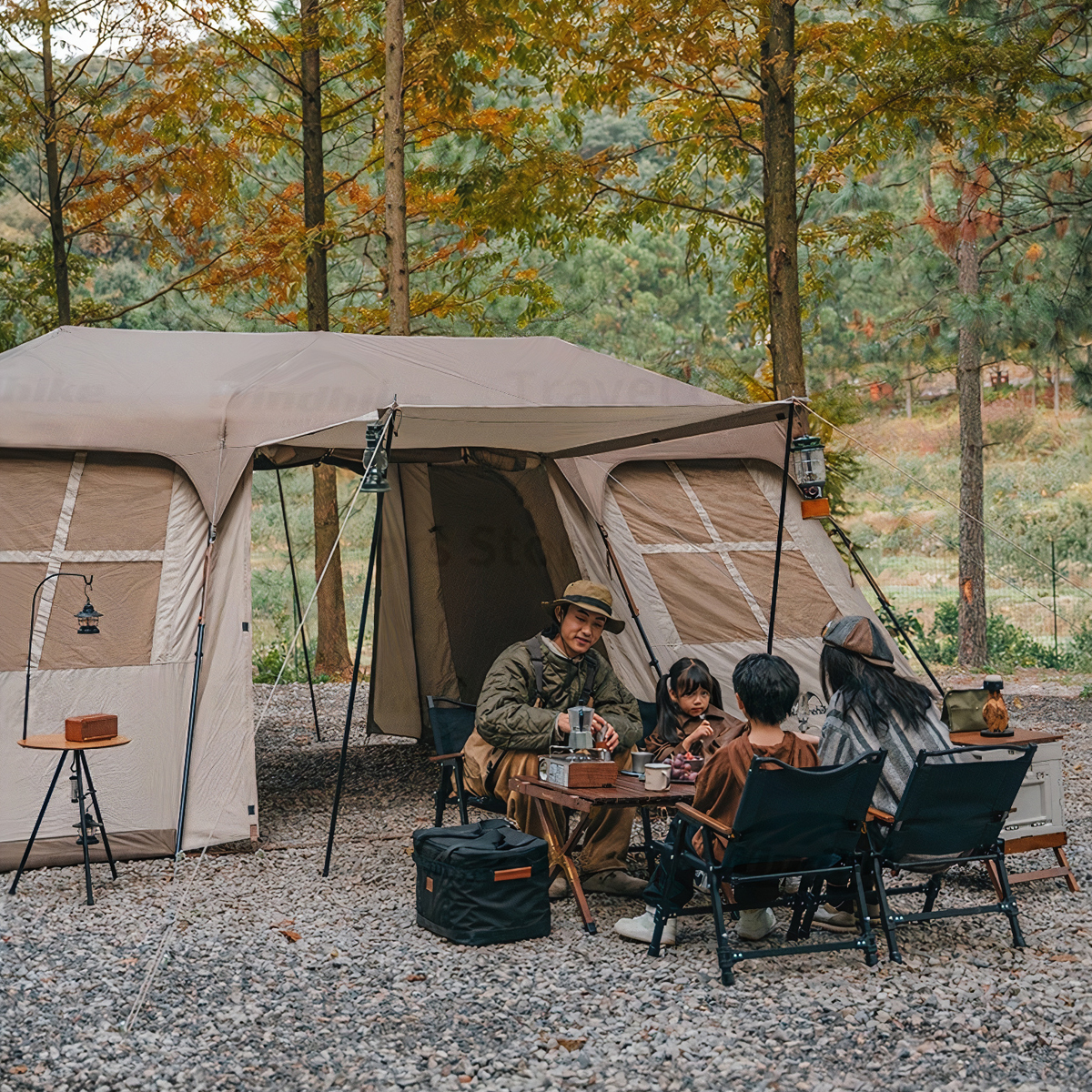 Naturehike Lều Cắm Trại 3 Gian Glamping – Village 17