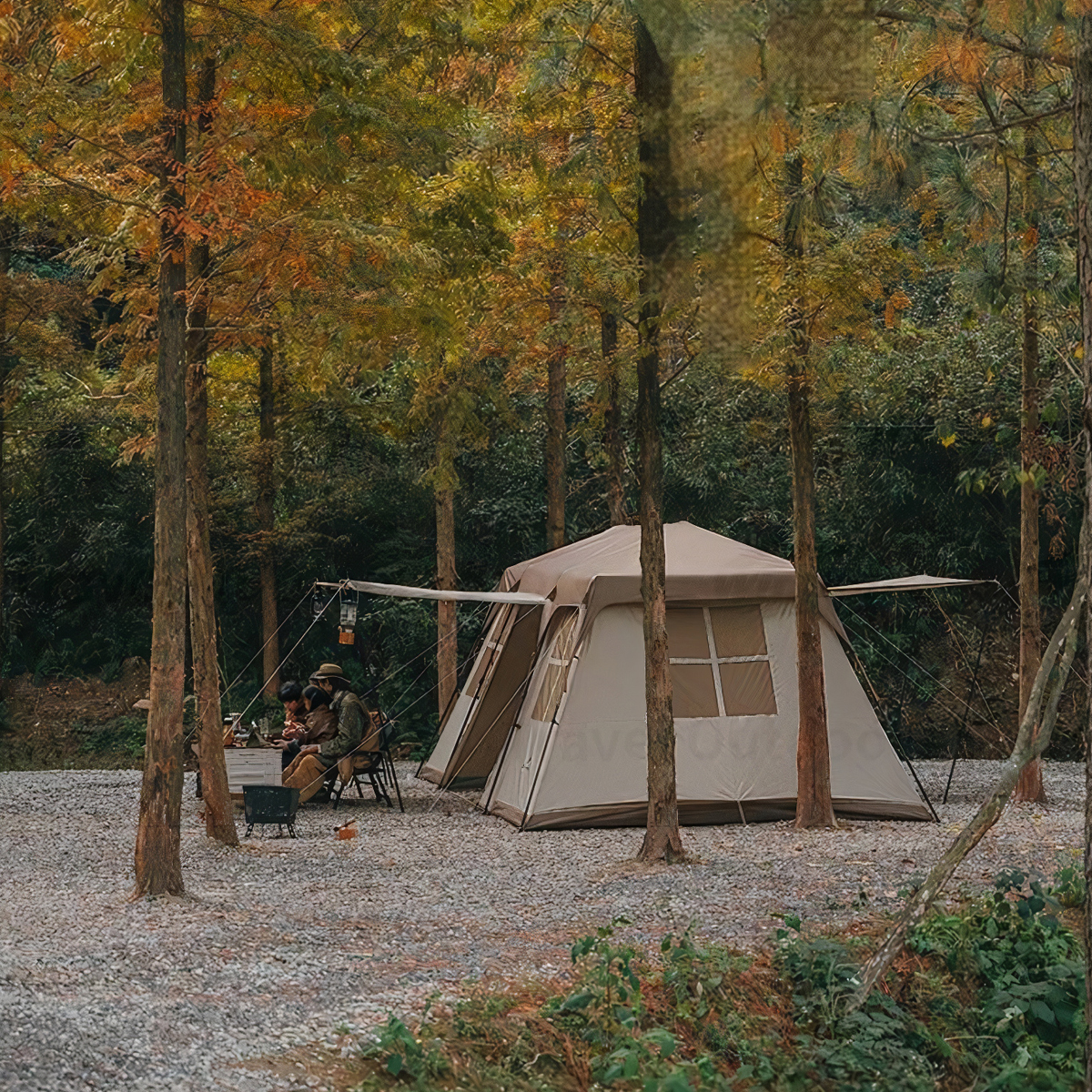 Naturehike Lều Cắm Trại 3 Gian Glamping – Village 17