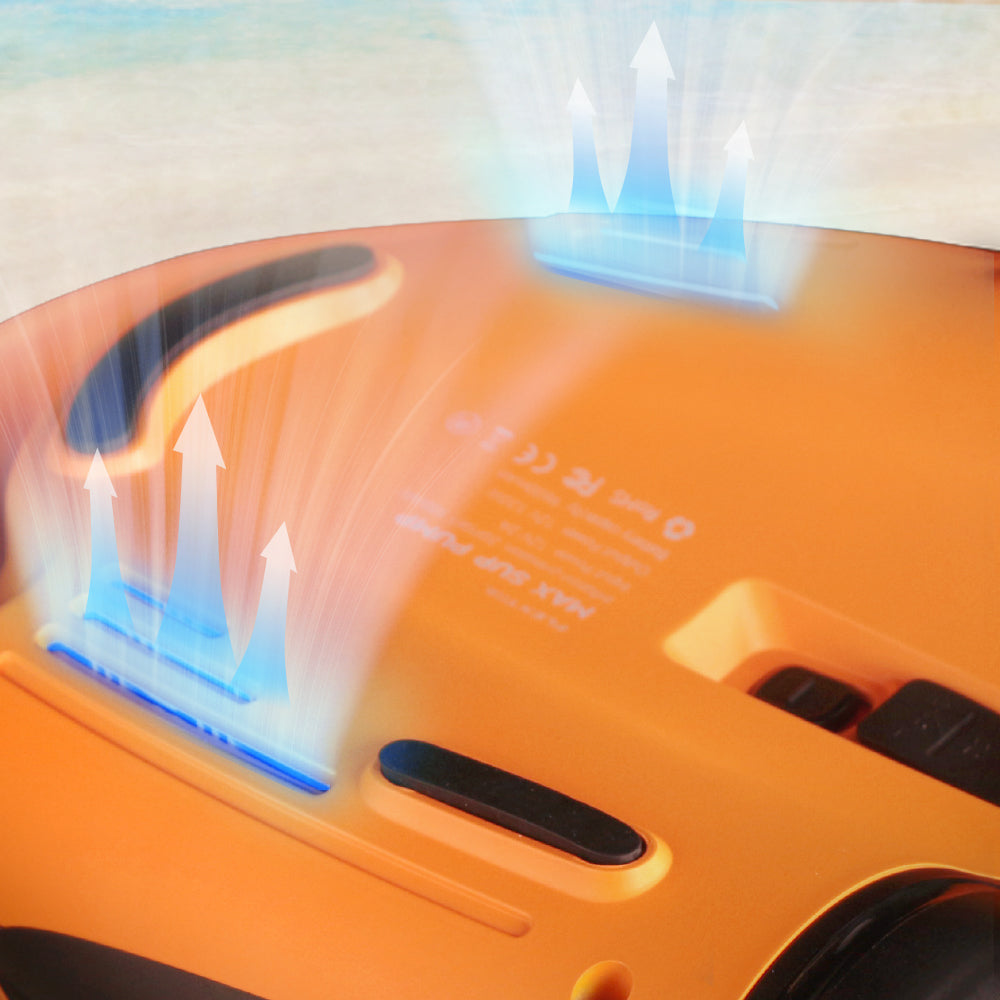 Flextail MAX SUP PUMP - Máy Bơm Không Dây 20PSI Cho Thuyền SUP & Dù Lượn - Cordless Rechargeable Air Pump for SUP & KITE