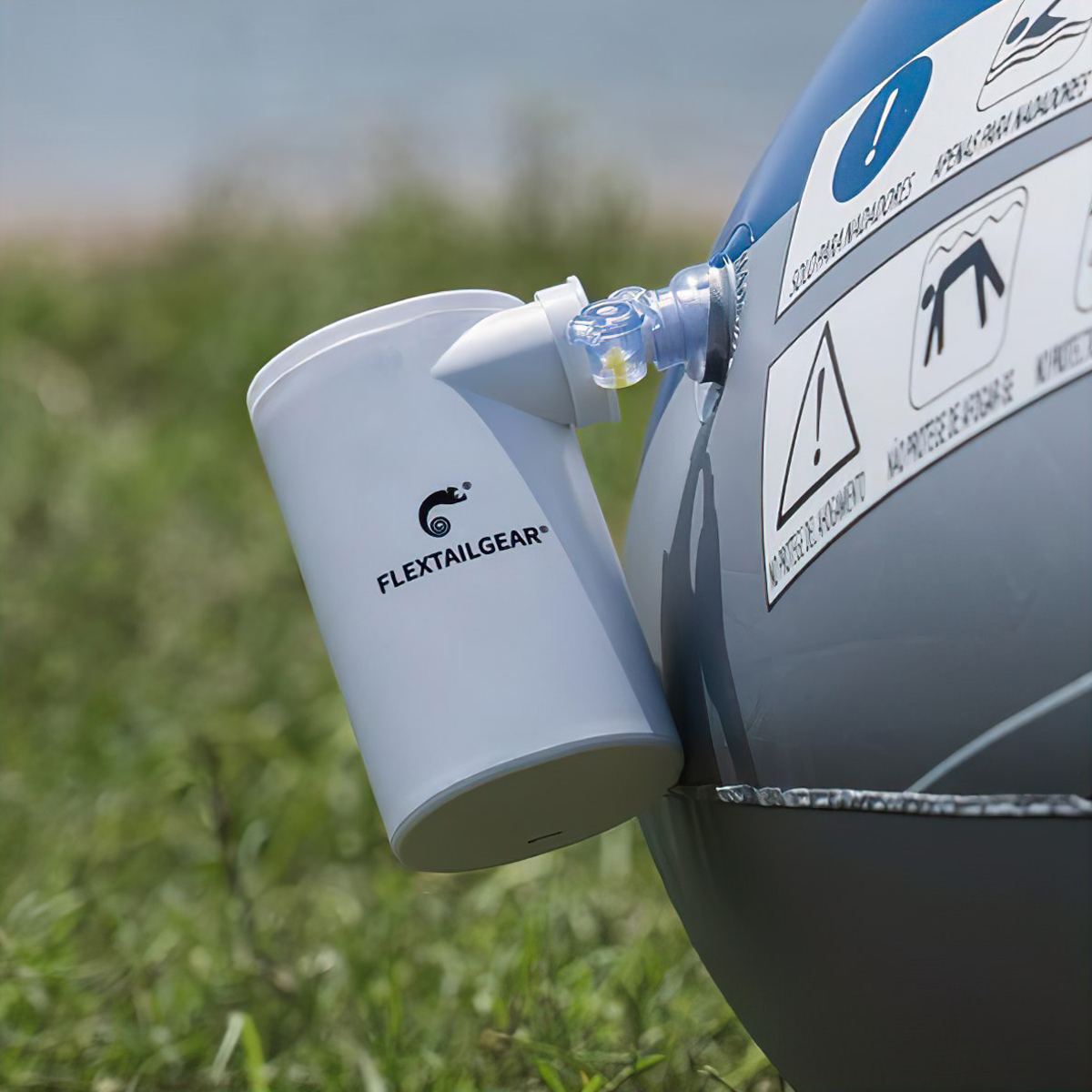 Flextail EVO PUMP Máy Bơm Hơi Đệm Gối Hơi Cắm Trại -Electric Air Pump (pin sạc 5000mAh)