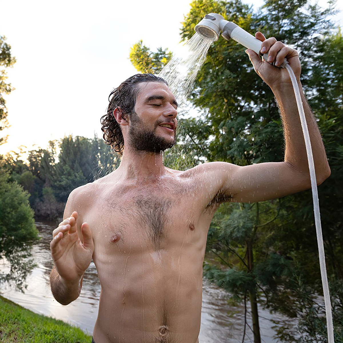 Naturehike NH20SJ018 Máy Bơm Nước Đa Năng Mang Đi Cắm Trại