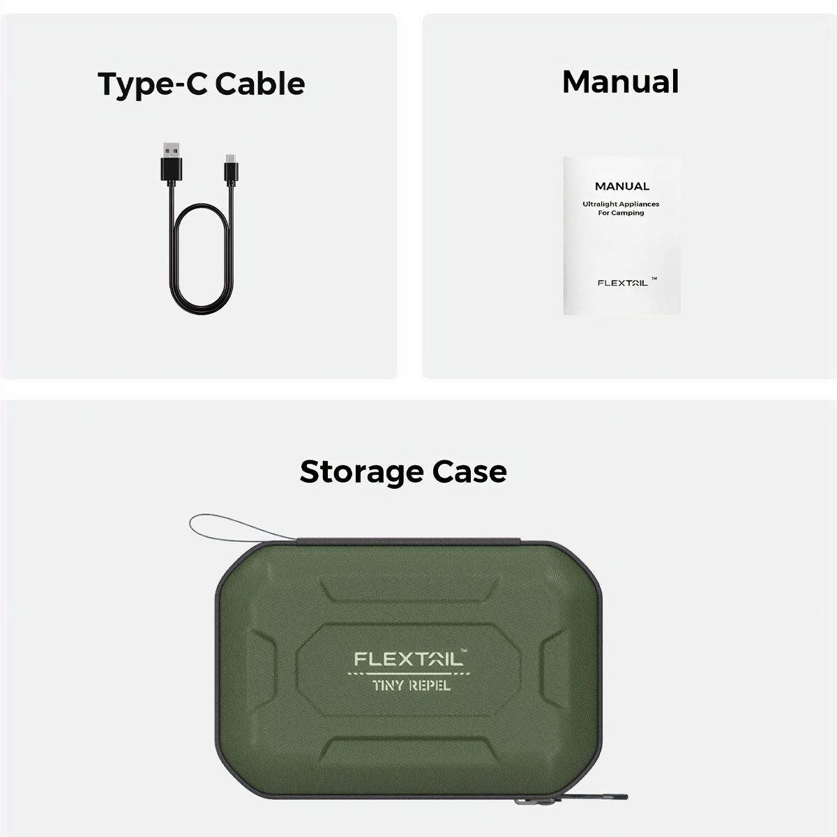 Flextail TINY REPEL- 3 IN 1 Máy Đuổi Muỗi Kiêm Đèn Dã Ngoại - Mosquito Repellent With Camping Lantern