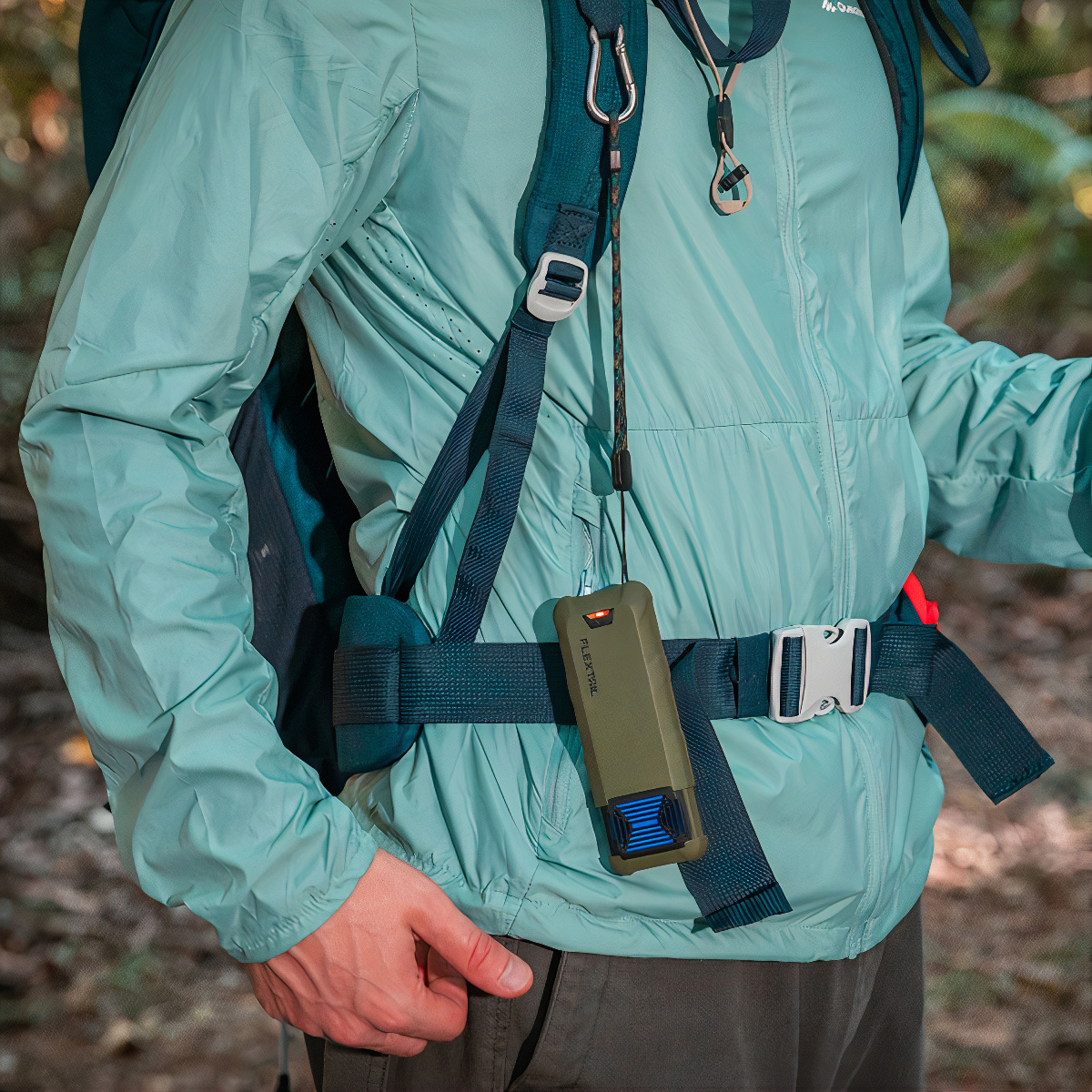 Flextail MAX REPEL Máy Đuổi Muỗi Cắm Trại Loại Sạc