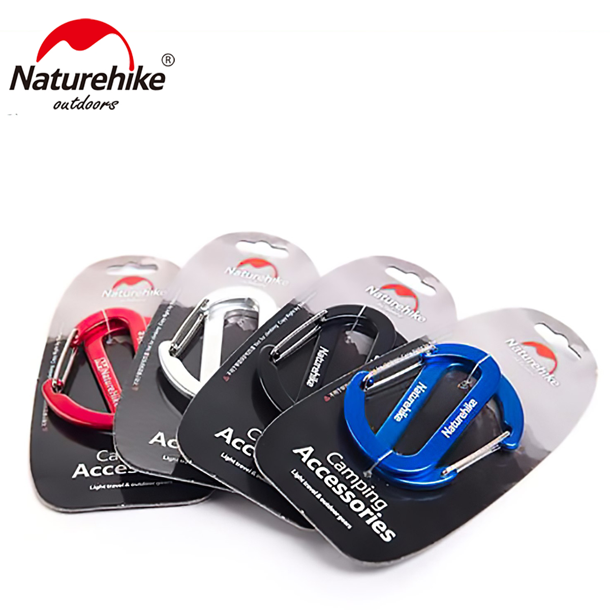 Móc Chìa Khoá Edc Làm Từ Hợp Kim Nhôm Naturehike Panerai 6.5Cm Flat Hang Buckle