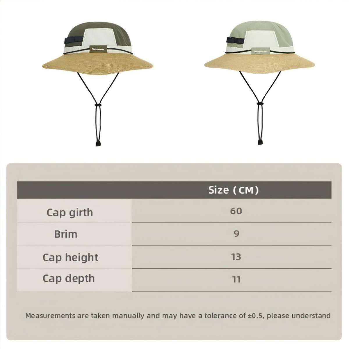 Mũ Chống Nắng, Chống Mưa Rộng Vành Cắm Trại Naturehike