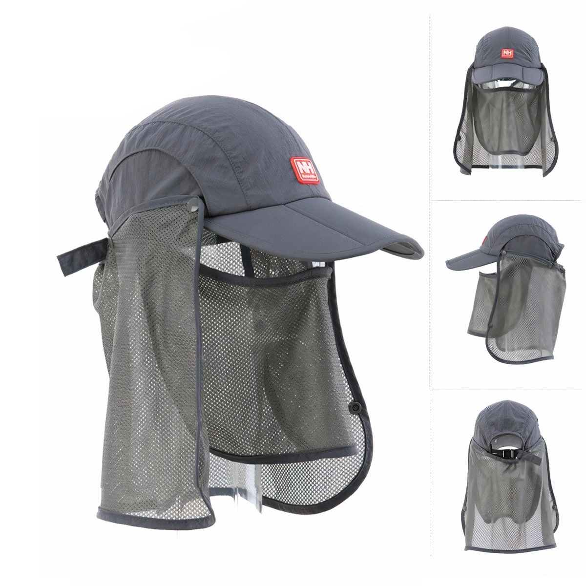 NatureHike Mũ Chống Nắng Cắm Trại Kèm Khẩu Trang