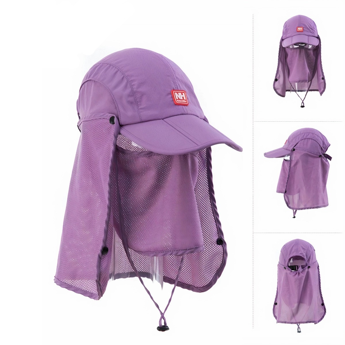 Mũ chống nắng kèm khẩu trang 3 in 1