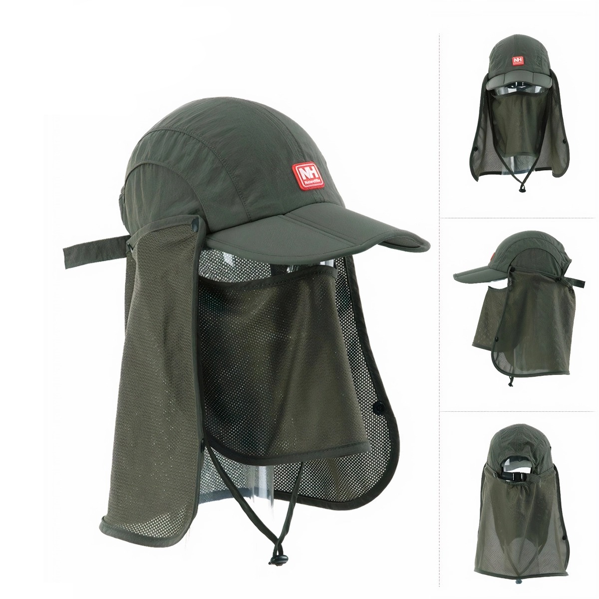 NatureHike Mũ Chống Nắng Cắm Trại Kèm Khẩu Trang