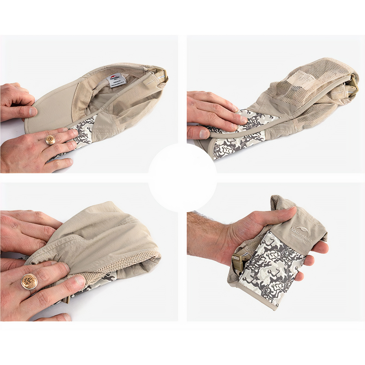 NatureHike Mũ Lưỡi Trai Cắm Trại – Du Lịch Chống Nắng Đa Năng, Thoáng Mát, Gấp Gọn