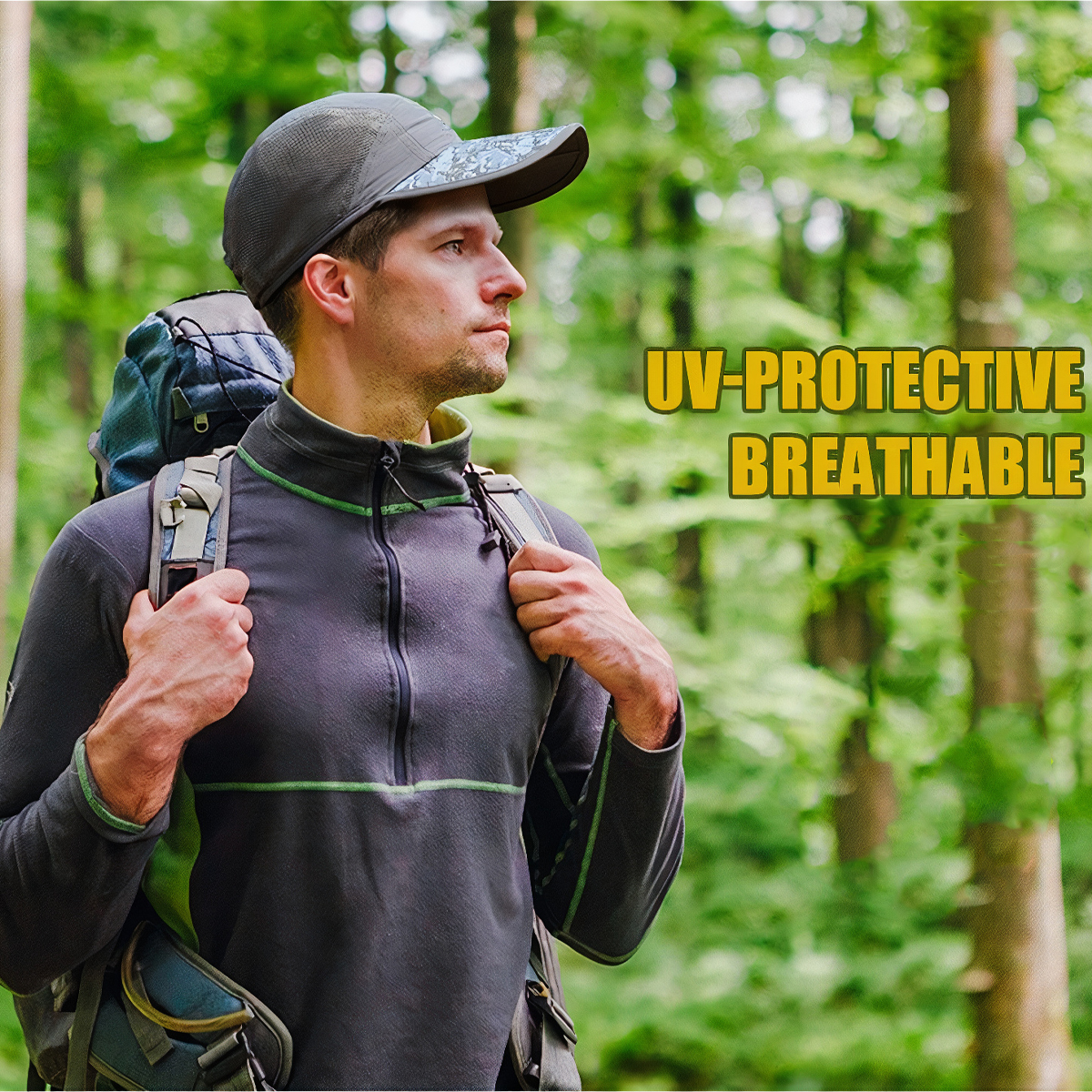 NatureHike Mũ Lưỡi Trai Cắm Trại – Du Lịch Chống Nắng Đa Năng, Thoáng Mát, Gấp Gọn