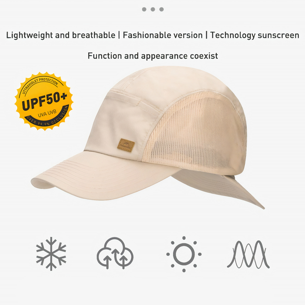 Naturehike Mũ Lưỡi Trai Cắm Trại Chống Nóng