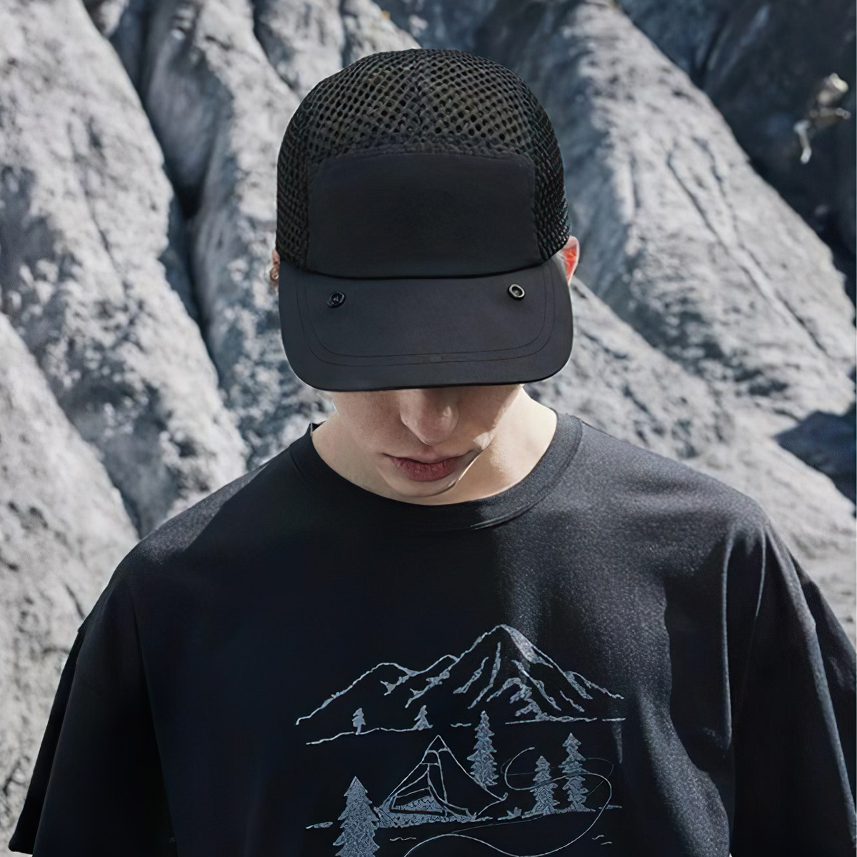 Mũ Lưỡi Trai Kèm Lớp Phủ Gáy Cắm Trại Naturehike