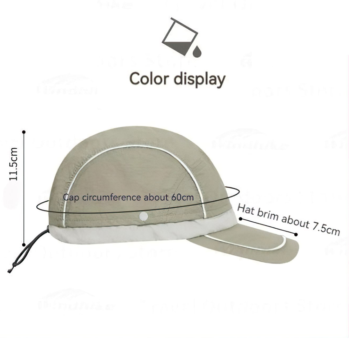 Mũ Lưỡi Trai Nam Nữ Cắm Trại Naturehike