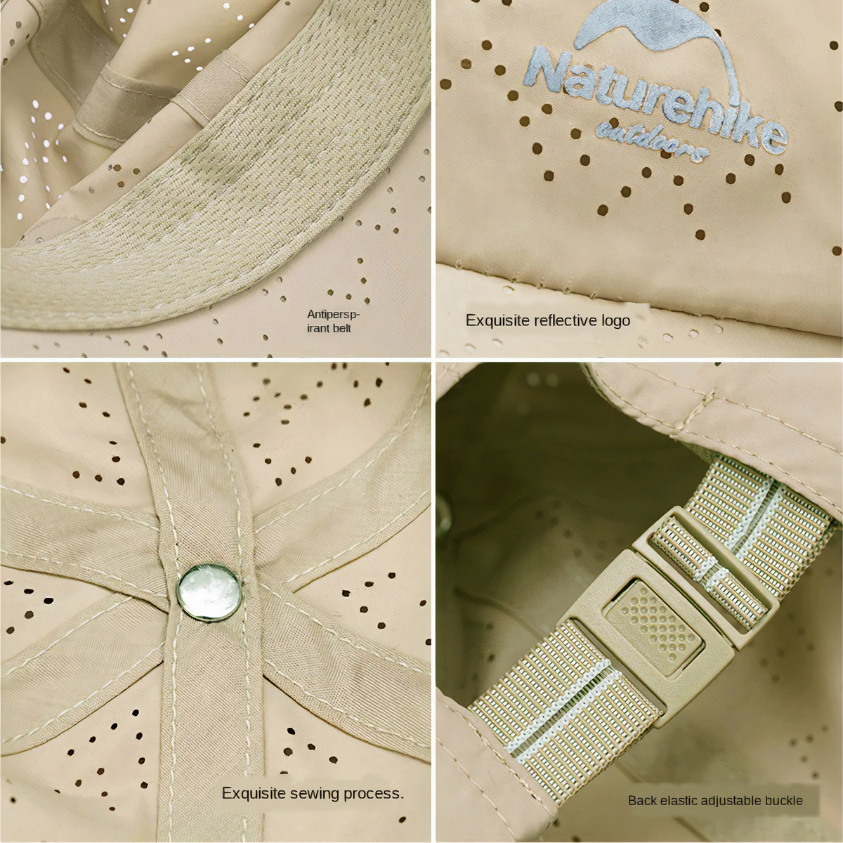 NatureHike Mũ Lưỡi Trai Cắm Trại Nam Nữ Thoáng Khí