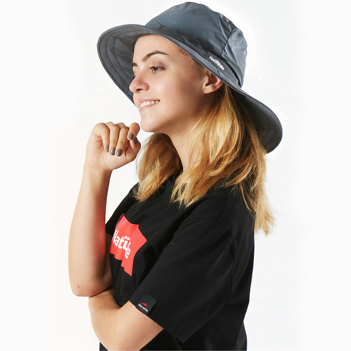 NatureHike Mũ Rộng Vành Đi biển, Cắm Trại Gấp Gọn