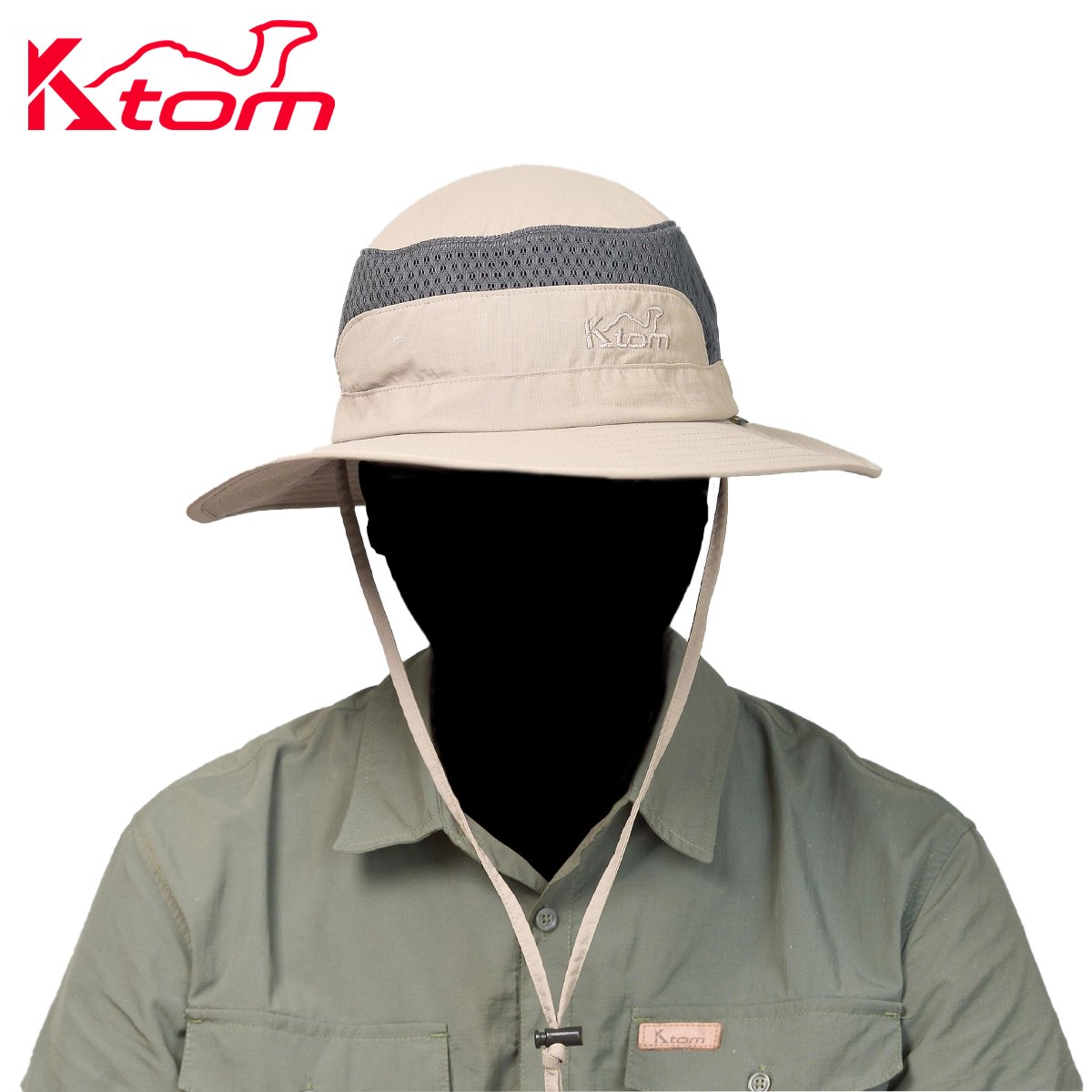 Mũ Tai Bèo Cắm Trại Chống Tia UV (UPF 50+) - K39