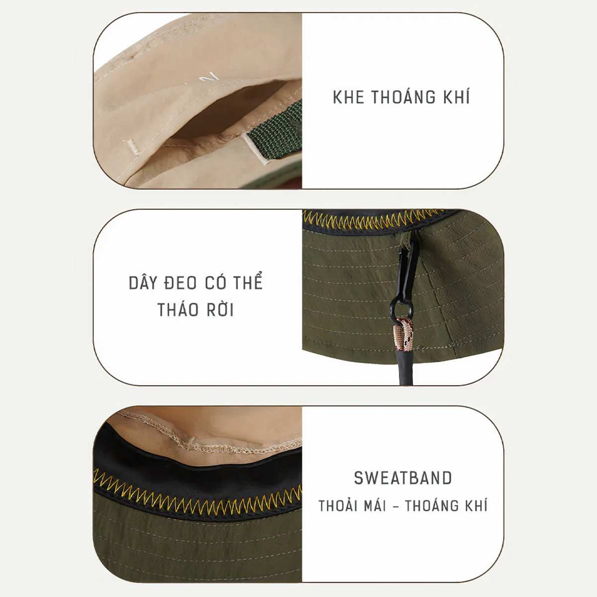 Naturehike Mũ Tai Bèo Cắm Trại Cho Bé Đi Chơi, Dã Ngoại