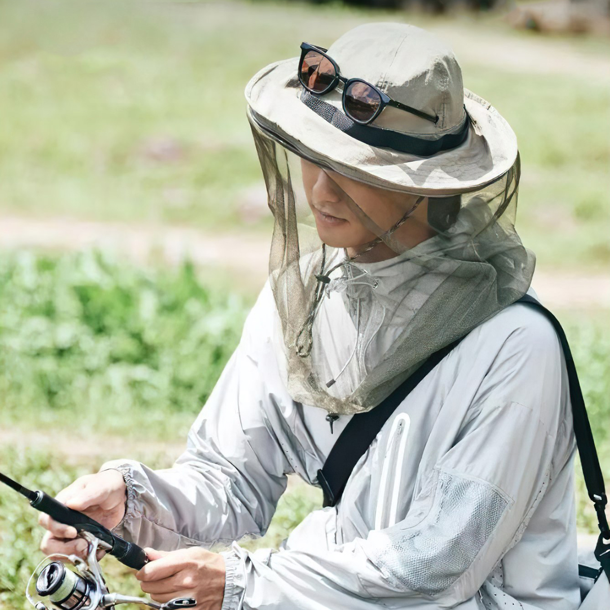 Mũ Tai Bèo Chống Côn Trùng Cắm Trại Naturehike