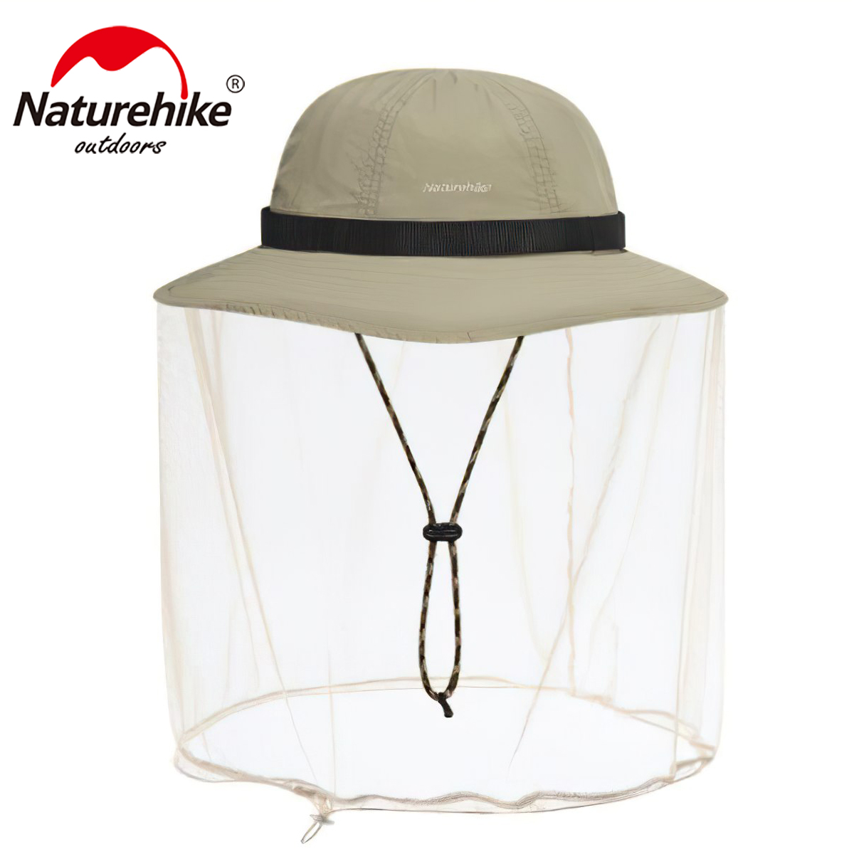 Mũ Tai Bèo Chống Côn Trùng Cắm Trại Naturehike
