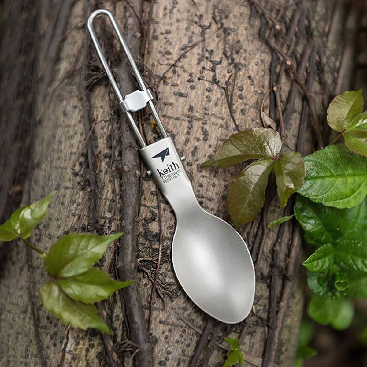 Keith Muỗng Cắm Trại Titanium Ti5302 gấp gọn