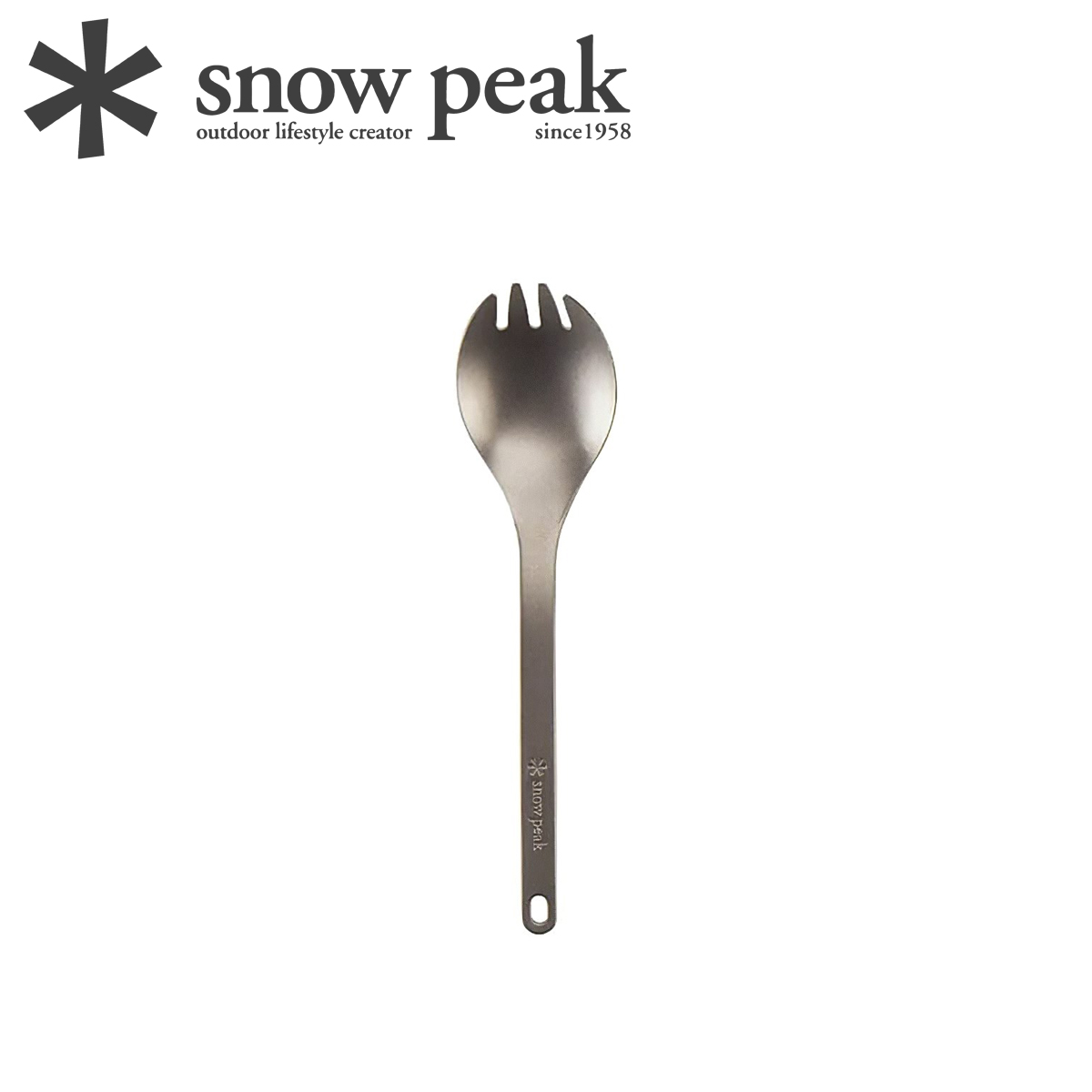 Muỗng Cắm Trại Snowpeak Titanium Spork